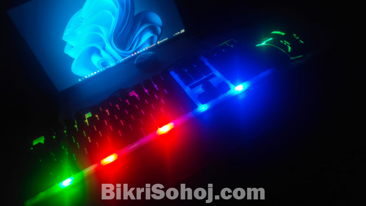 G21B wired keyboard and mouse combo